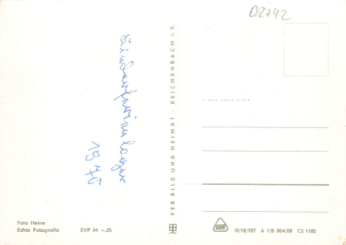 02742 Friedersdorf Oberlausitz vom Hainberg * 1970