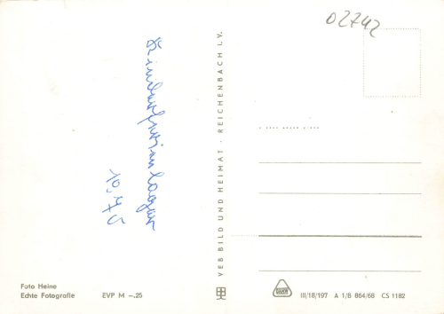 02742 Friedersdorf Oberlausitz vom Hainberg * 1968