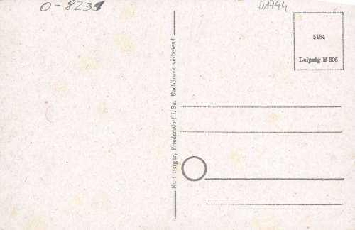 02742 Friedersdorf Spree Sachsen * um 1940