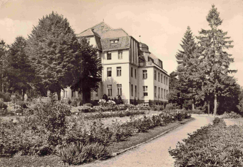 Friedrichsbrunn Sanatorium Erst Thälmann o 1968