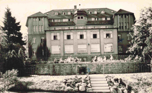 Friedrichsbrunn Sanatorium Erst Thälmann o 1969