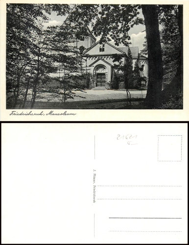 Friedrichsruh Mausoleum *ca.1940