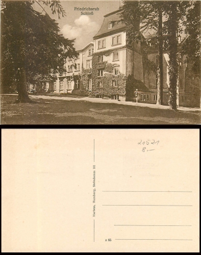 Friedrichsruh, Schloss *ca.1920