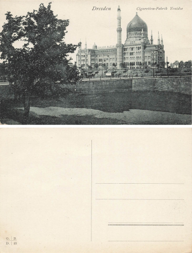 Friedrichstadt Dresden Zigarettenfabrik "Yenidze" * 1908
