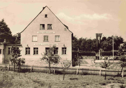 08548 Fröbersgrün Youth Hostel Rosa Luxemburg o 1965