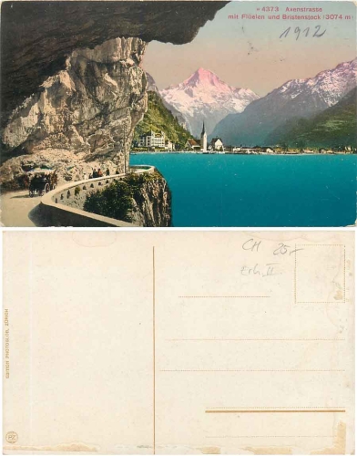 Fluelen Axenstrasse Birkenstock * ca.1920