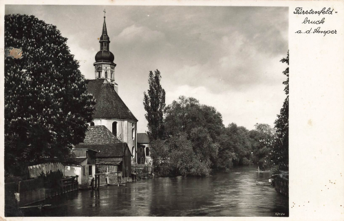 82256 Fuerstenfeldbruck Kirche an der Amper o 1939