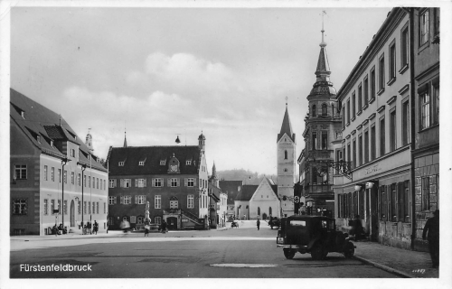 82256 Fuerstenfeldbruck Marktplatz o 1940