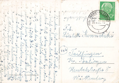 82256 Fuerstenfeldbruck Mehrbildkarte o um 1950