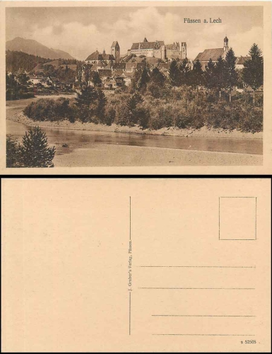 87629 Füssen am Lech * ca. 1920