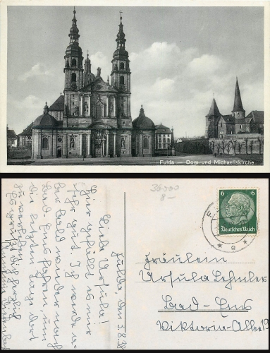 Fulda Dom und Michaeliskirche o 3.8.38