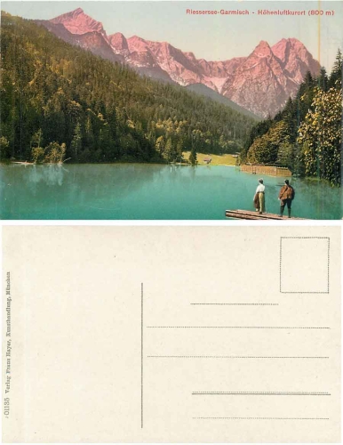 82467 Garmisch Riessersee * ca. 1915