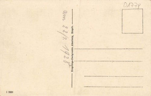 01778 Geising Erzgebirge vom Geisingberg * 1928