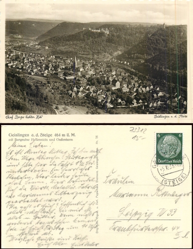 Geislingen Steige o 15.10.1936