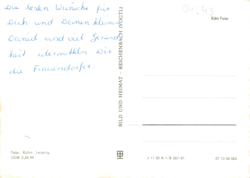 04743 Geithain Mehrbildkarte * 1981