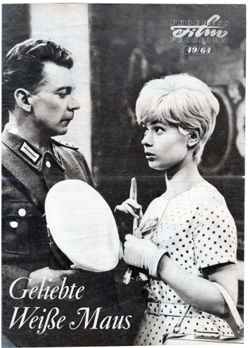 Geliebte weiße Maus mit Rolf Herricht 49/64 Progress Programm DEFA-Film
