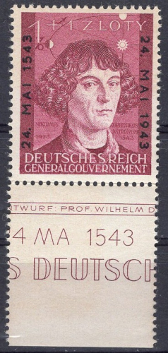 Generalgouvernement Michel 104 ** postfrisch Nikolaus Kopernikus
