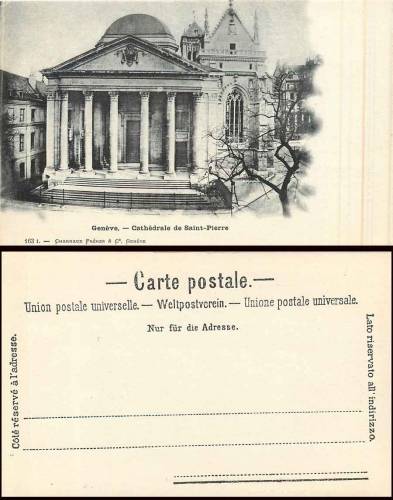 Geneve Cathedrale de SaintPierre *ca. 1900