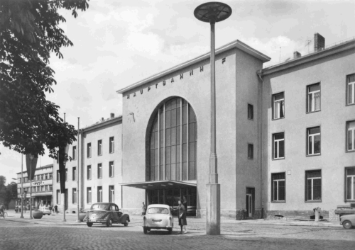 Gera Thüringen Hauptbahnhof * 1965