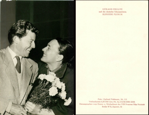 Gerhard Philipe & Elfriede Florin, Progress Nr. 115