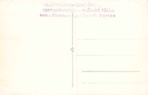 09326 Geringswalde 700 Jahrfeier 02.-04.September 1933 Originalfoto vom Festumzug (52)