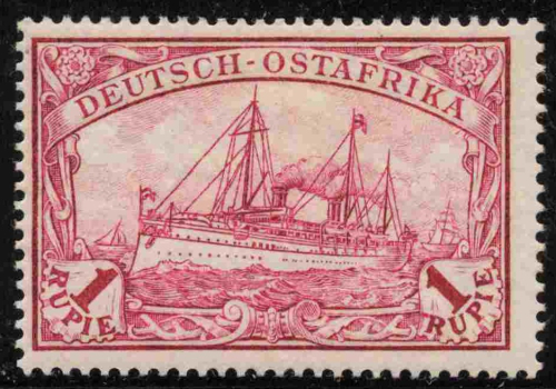 Deutsch-Ostafrika Michel 19 * ungebraucht Kaiseryacht