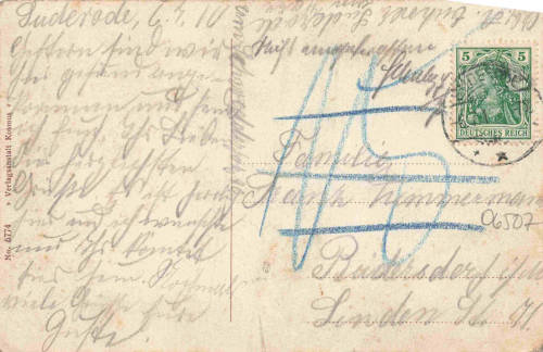 06485 Gernrode Harz mit Stubenberg o 1910