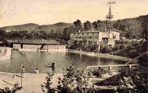 06485 Gernrode Harz Otto Bad o 1965