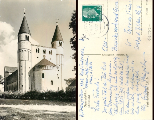 06507 Gernrode Stiftskirche o 5.12.1970