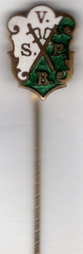 Gewerkschaftsnadel Verband Sächsischer Polizeibeamter V.S.P.B emailliert