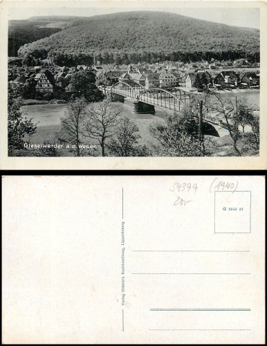 Gieselwerder Weser  *1940