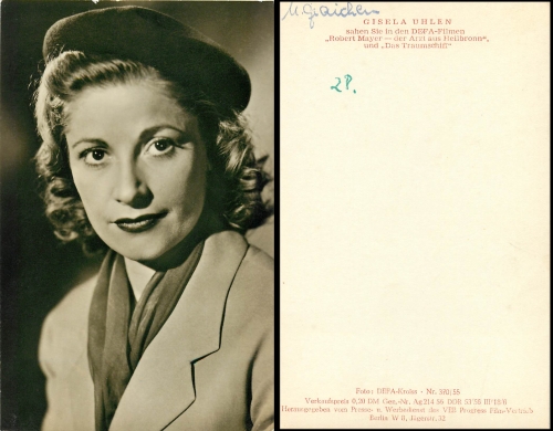 Gisela Uhlen Progress Film Vertrieb Nr. 370/55 