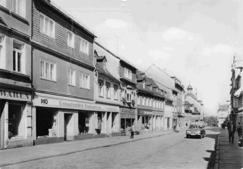 Glauchau Sachsen Dr. Friedrichs Strasse gebraucht 1978