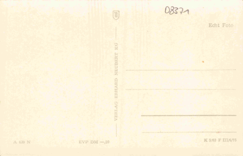 Glauchau Sachsen Mehrbildkarte * 1963