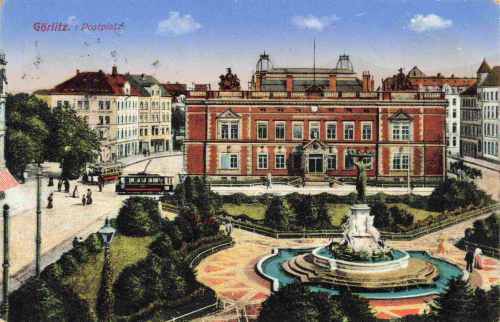 Goerlitz Postplatz o 1919