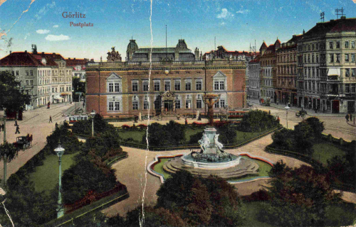 Goerlitz Postplatz o 1917