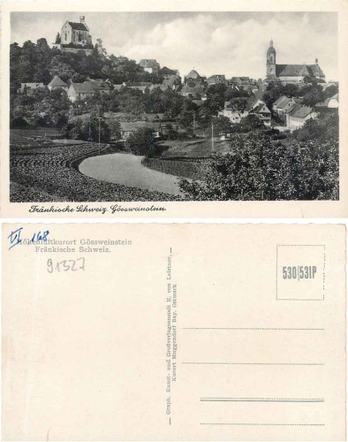 Gössweinstein Fränkische Schweiz * ca. 1940