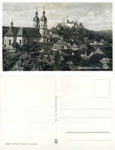 Goessweinstein * ca. 1940