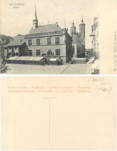 Göttingen Rathaus * ca.1910