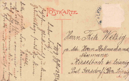 Gohlis Leipzig Schloss o 1910