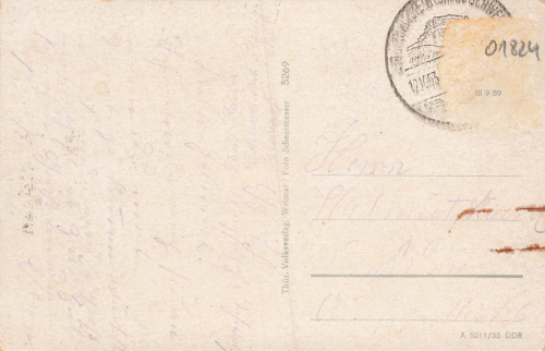 01824 Gohrisch Heidehof Sächsische Schweiz o 1953