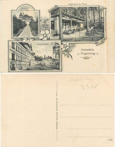 39245 Gommern Heilstaette Vogelsang * ca. 1910