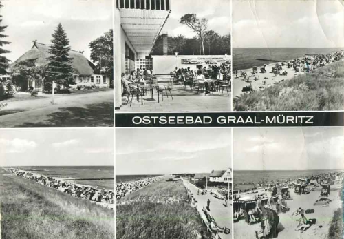 18181 Graal-Muritz Grosskarte ca. A5 * 1970