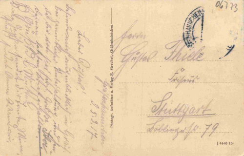06772 Gräfenhainichen vor der Pfordte o 1917