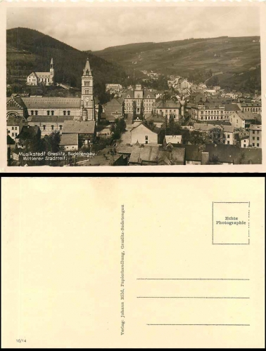 Graslitz Kraslice sudetengau * ca. 1940