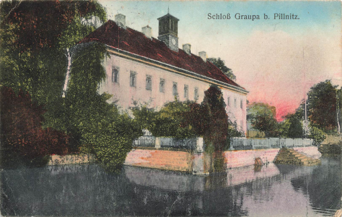 01796 Graupa Schloss bei Pillnitz o 1914