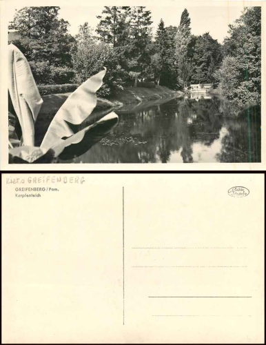 Greifenberg Pomerania carp pond * approx. 1940