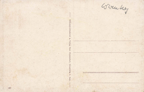 Greiffenstein Isergebirge Schlesien Zamek Gryf * um 1920