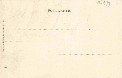 Greiz Vogtland Park Art Nouveau postcard * c. 1900
