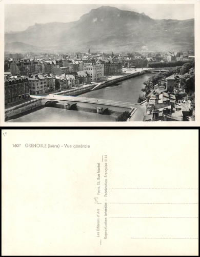 Grenoble Vue generale * ca.1940